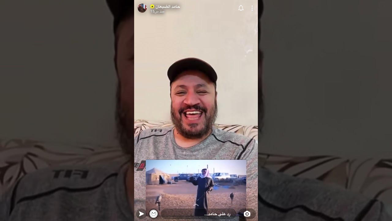 ذكريات اول كليب له اللي عاش ايامه يستمتع بالحديث للاخر👌🏼😭- سنابات حامد الضبعان انا على المقناص