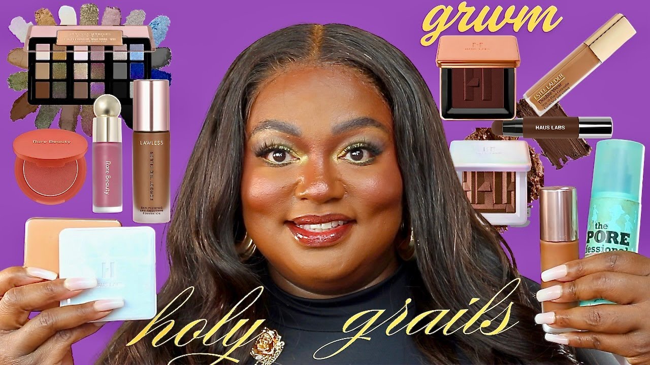 Полное лицо моих Священных Граалей! GRWM с Данессой Майрикс, Haus Labs и Fenty Beauty