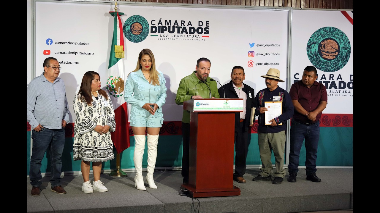 Conferencia de prensa | Dip. Felipe Miguel Delgado Carrillo | PVEM | 05/03/2026