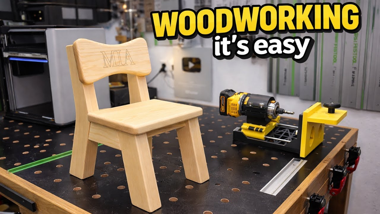 How to Make a Wooden Chair — Easy and Fast