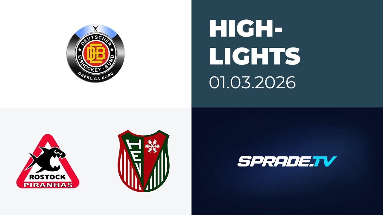 01.03.2026 - Highlights - Rostock Piranhas vs. Herne Miners