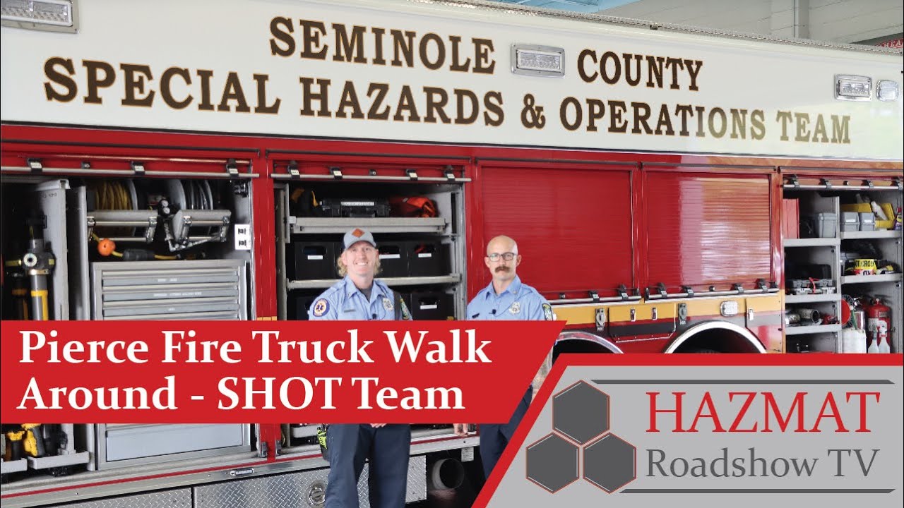 Pierce Fire Truck Walk Around - Special Hazards & Operations Team (SHOT) - Hazmat Roadshow TV S01E03