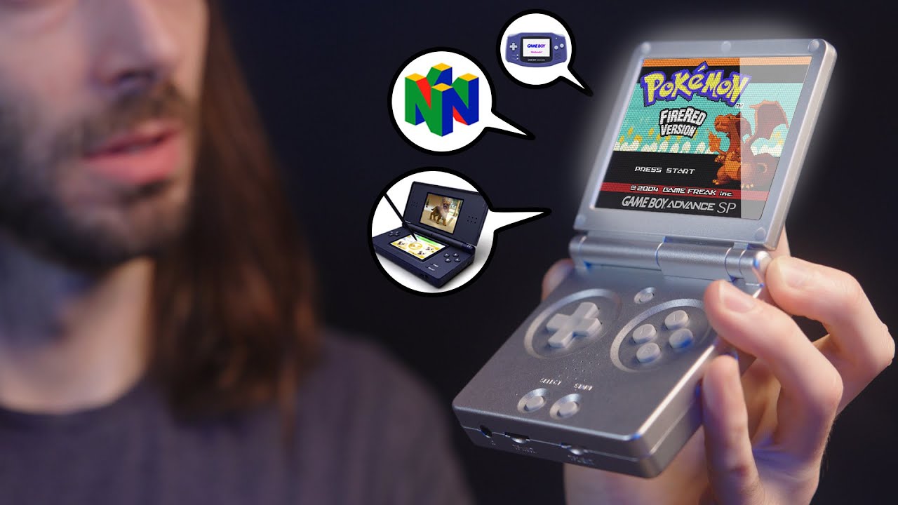 This is not a GBA SP (Anbernic RG35XXSP)