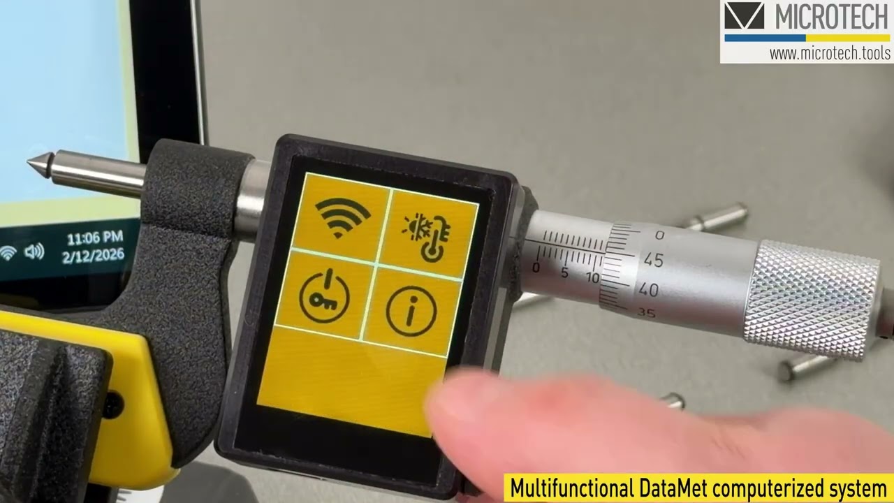 DataMet THREAD computerized micrometer