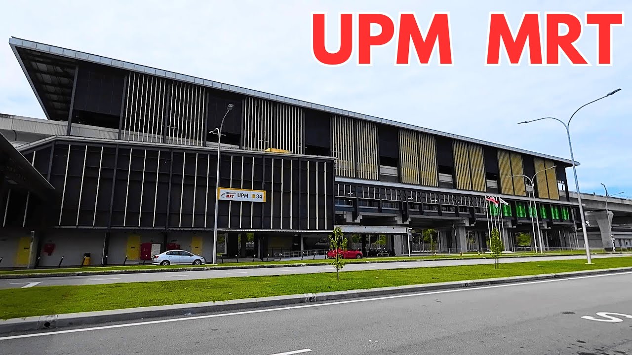 Kuala Lumpur UPM MRT Station Tour