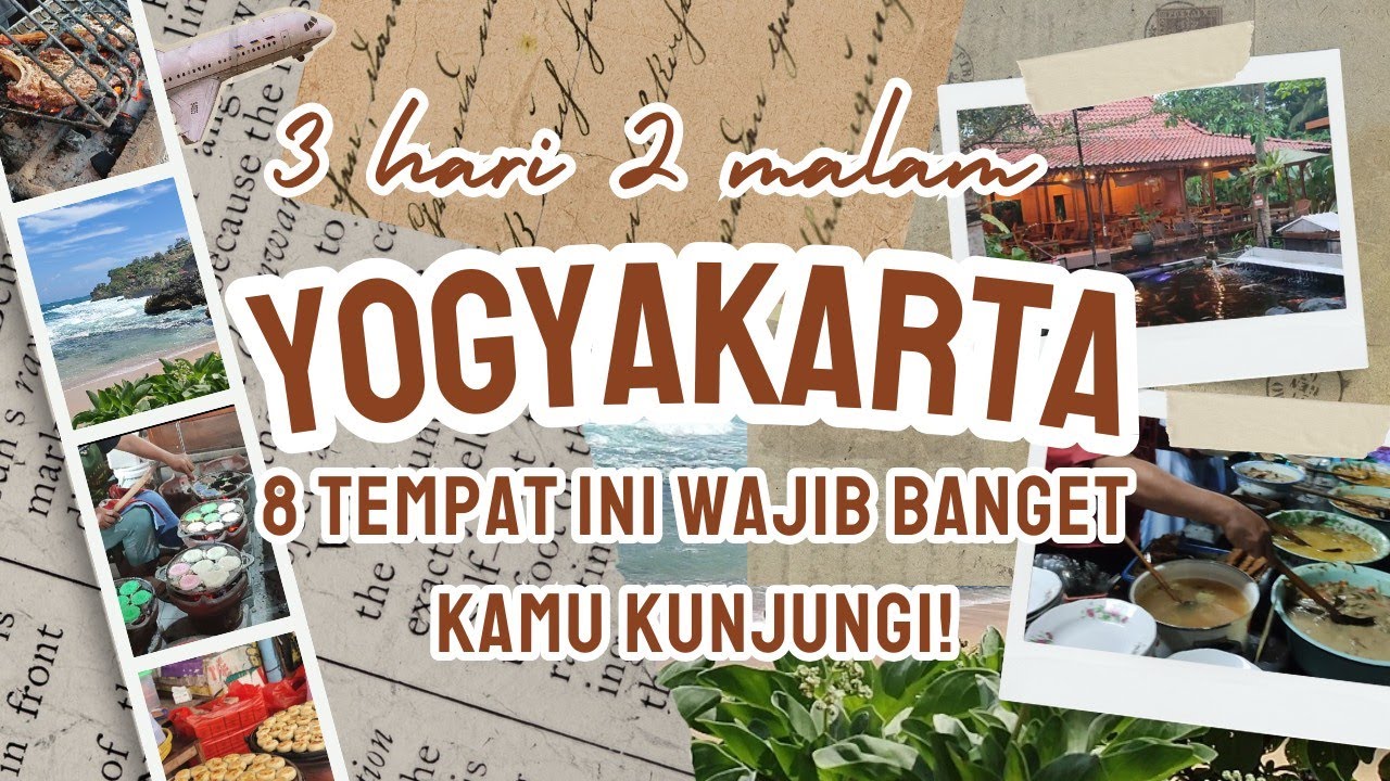 Trip jogja 3 hari 2 malam dan wisata kuliner jogja | explore jogja di 2025