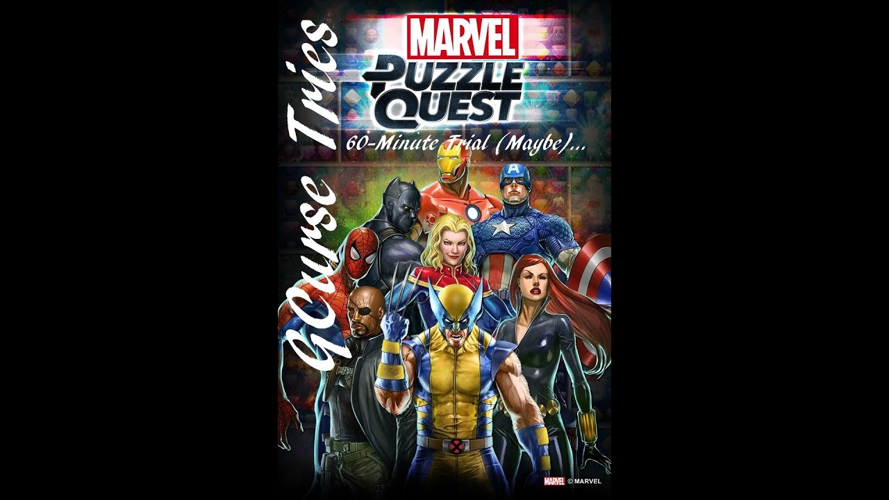 GCurse Tries Marvel Puzzle Quest 60-Minute Trial (Maybe)...