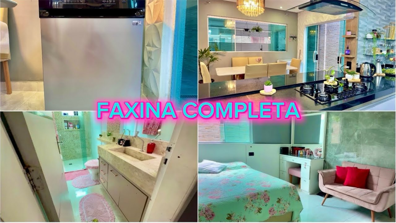 COMPREI MINHA MAQUINA DE LAVA-LOUÇAS 14 SERVIÇOS| FAXINA NA PARTE DE BAIXO DO MEU SOBRADO 🏠| 