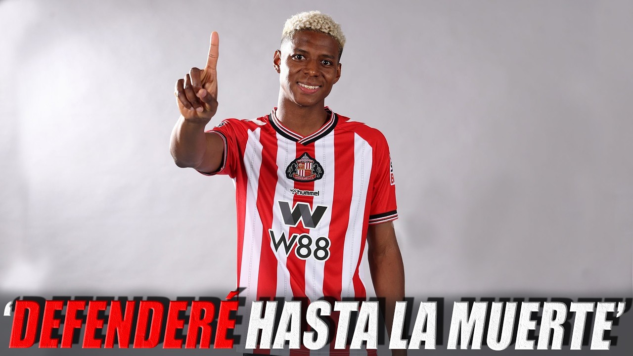 'ESTOY LISTO PARA JUGAR vs ARSENAL' la primera ENTREVISTA de NILSON ANGULO en el SUNDERLAND