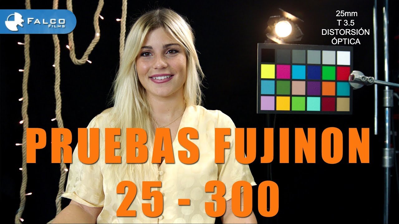 Probando: FUJINON 25-300