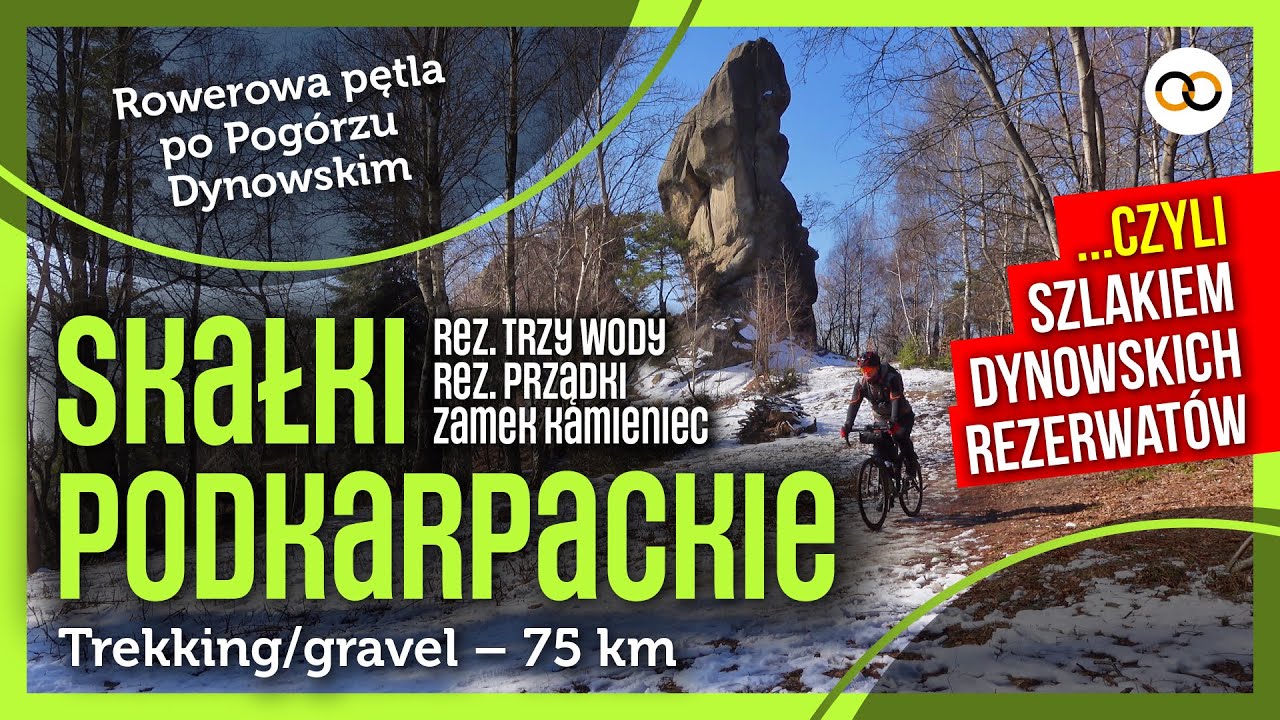 Skałki Podkarpackie &ndash; rowerowa pętla po Pog&oacute;rzu Dynowskim (gravel/trekking) &ndash; 75 km