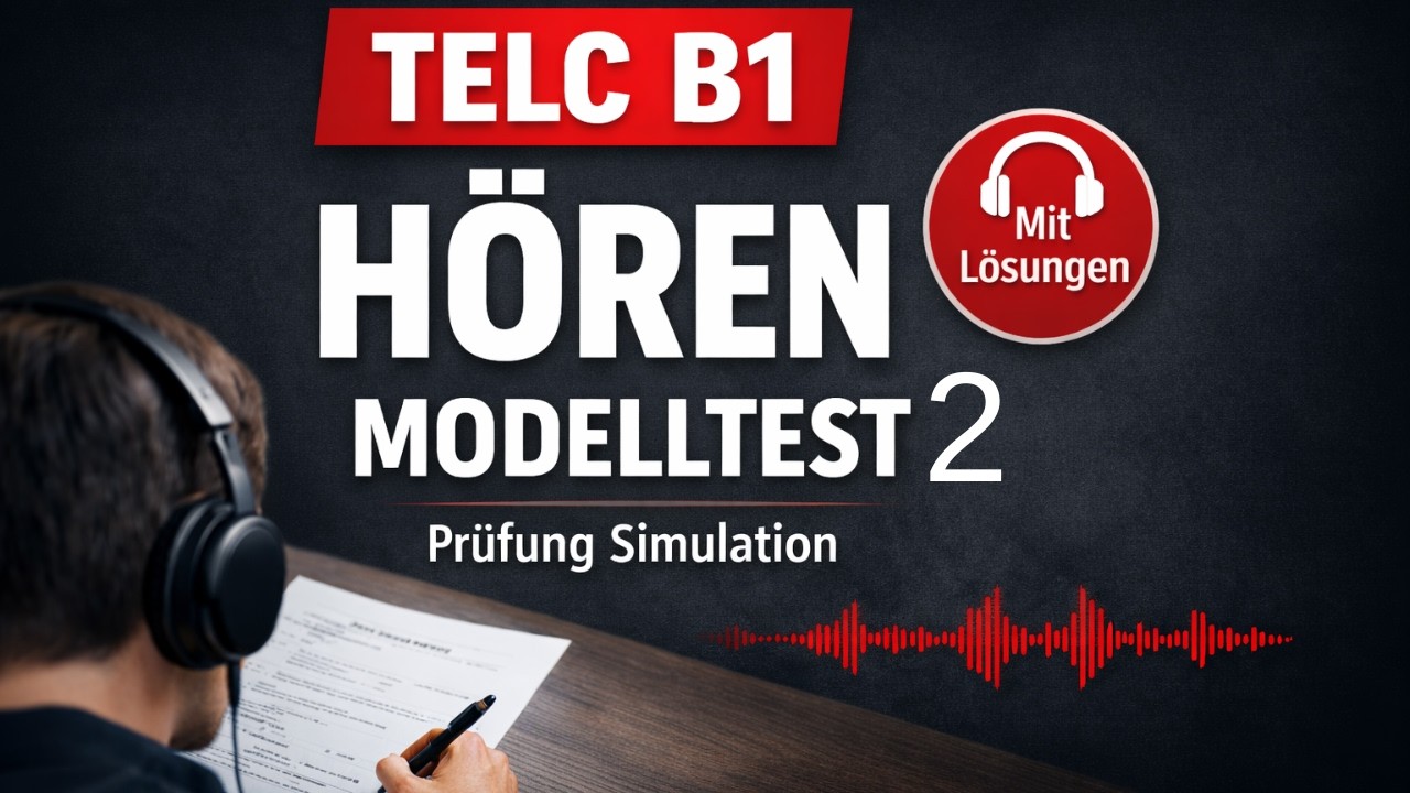 TELC Modelltest  2 Mit Lösungen | Deutsch Prüfungsvorbereitung|| #deutsch 