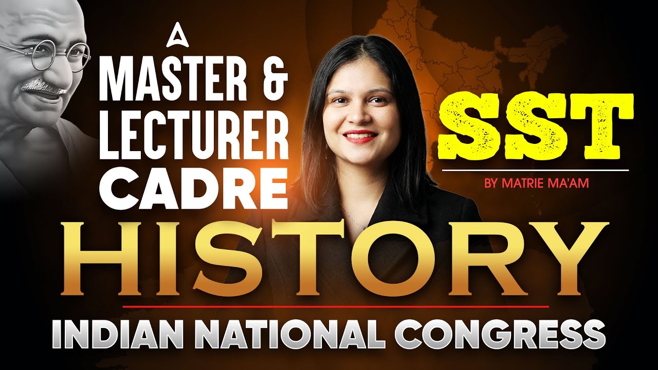 Master Cadre SST Preparation 2026 | Indian National Congress | History Class By Matrie Ma'am