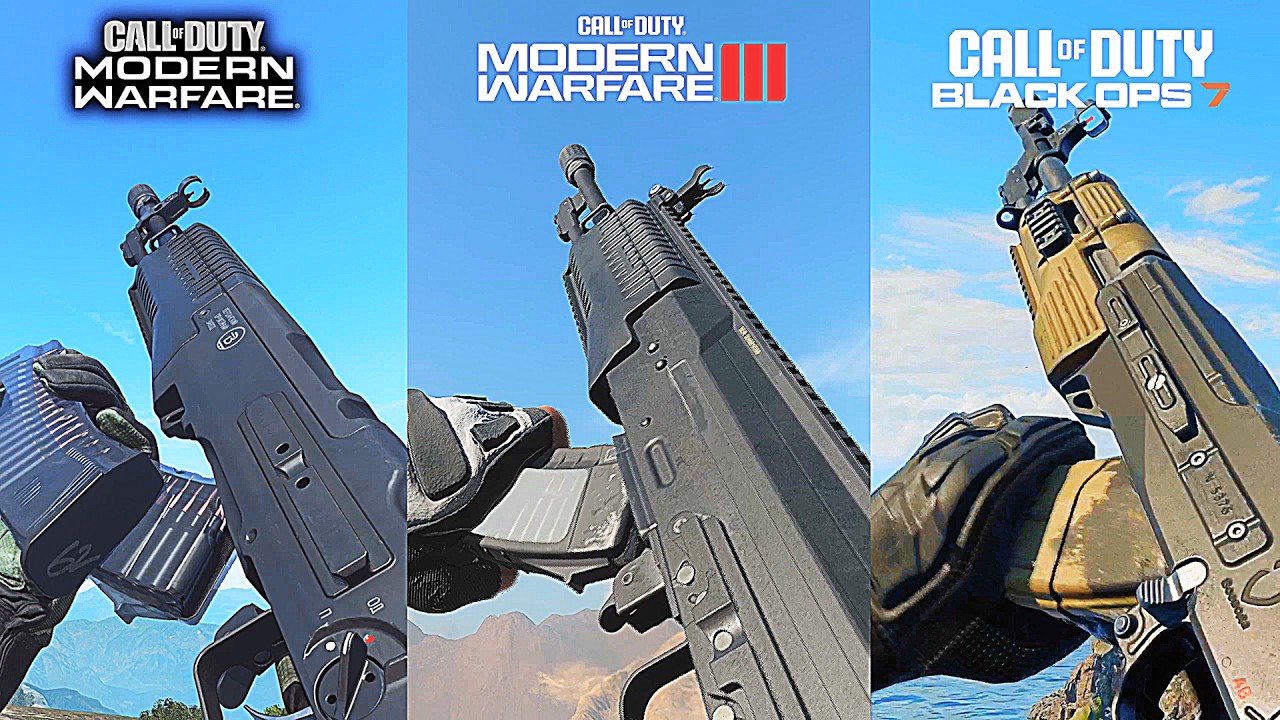 AN-94 in Black Ops7 vs Modern Warfare III vs MW2019
