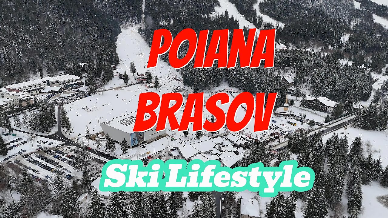 ⛷️Skiing in Poiana Brasov Romania | Cinematic 4K Experience✨