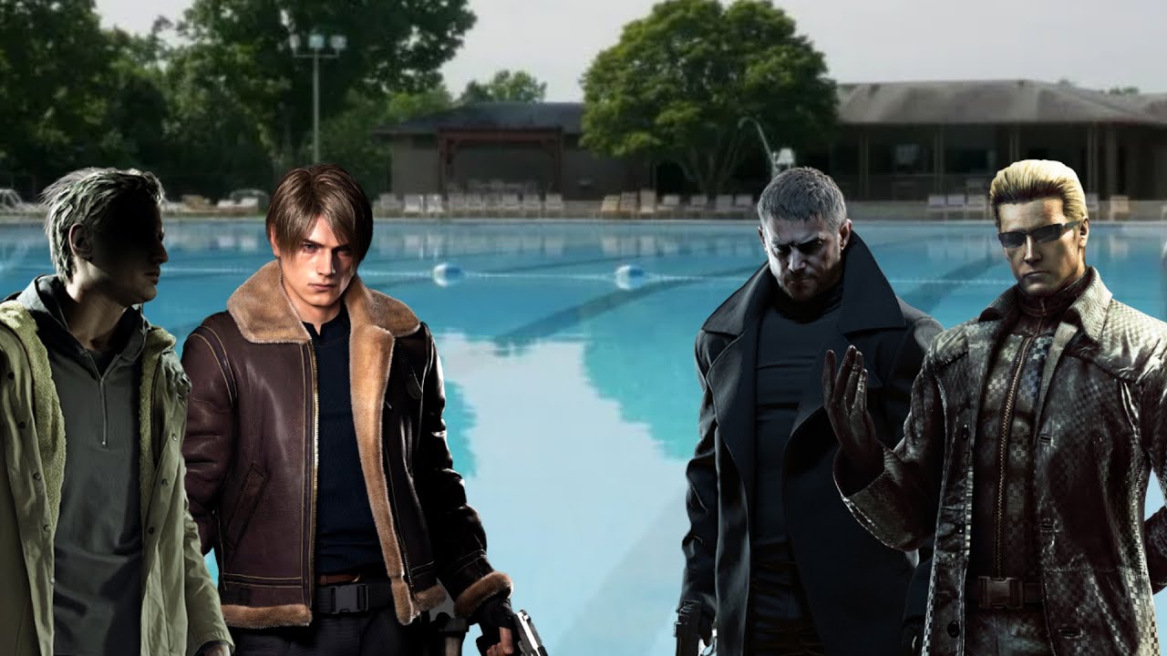 Wesker and Friends Pool Party