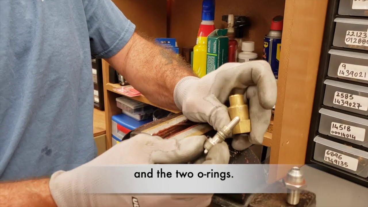 Rancilio Silvia Espresso Machine: How to rebuild a steam valve