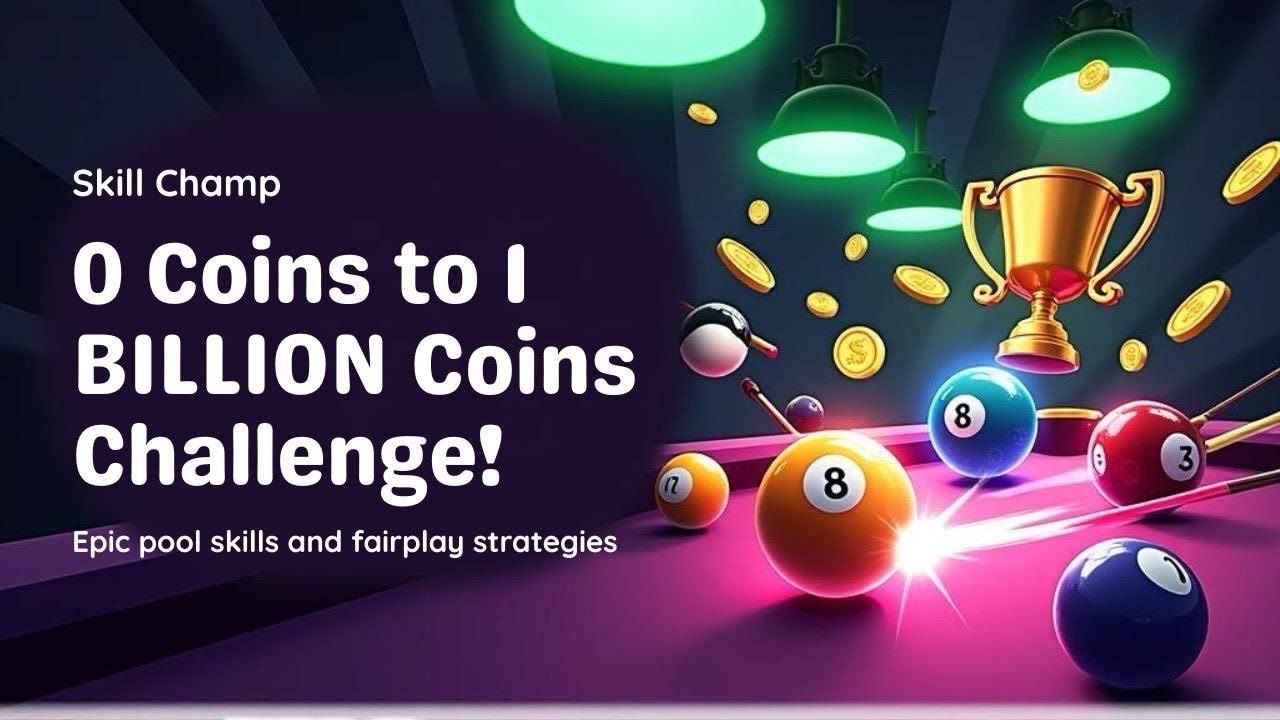 8 Ball Pool - Live 1m Coins To 10Billione Coins| X Aftab X Denial master 😎Road 10k Subscriber