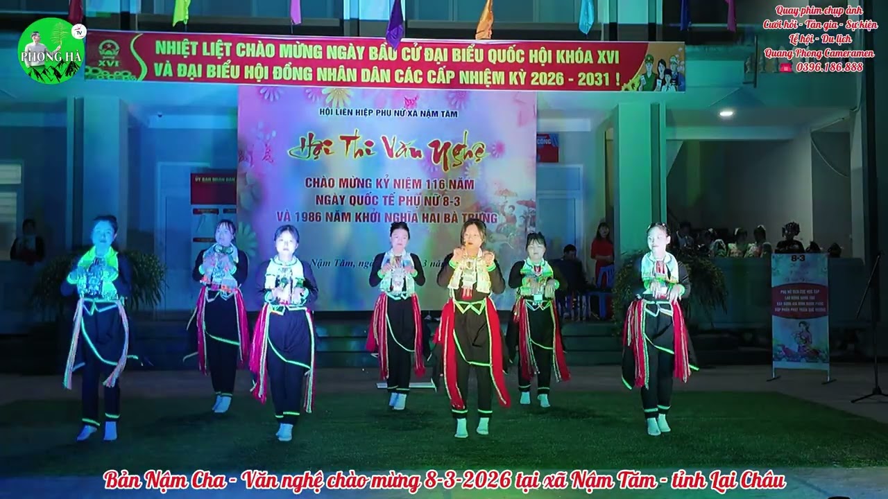MÚA HOA NÚI - BẢN NẬM CHA CHÀO MỪNG NGÀY 8-3-2026 TẠI XÃ NẬM TĂM - TỈNH LAI CHÂU