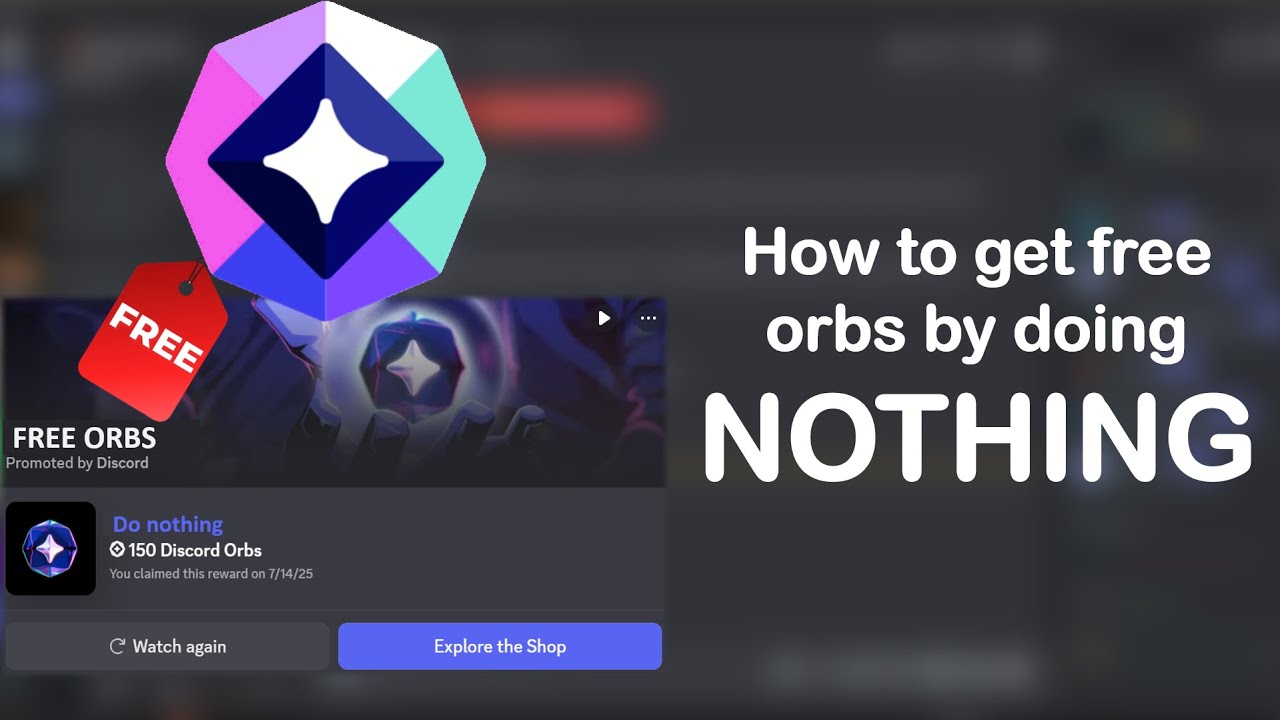 How to get FREE orbs by doing NOTHING | Discord