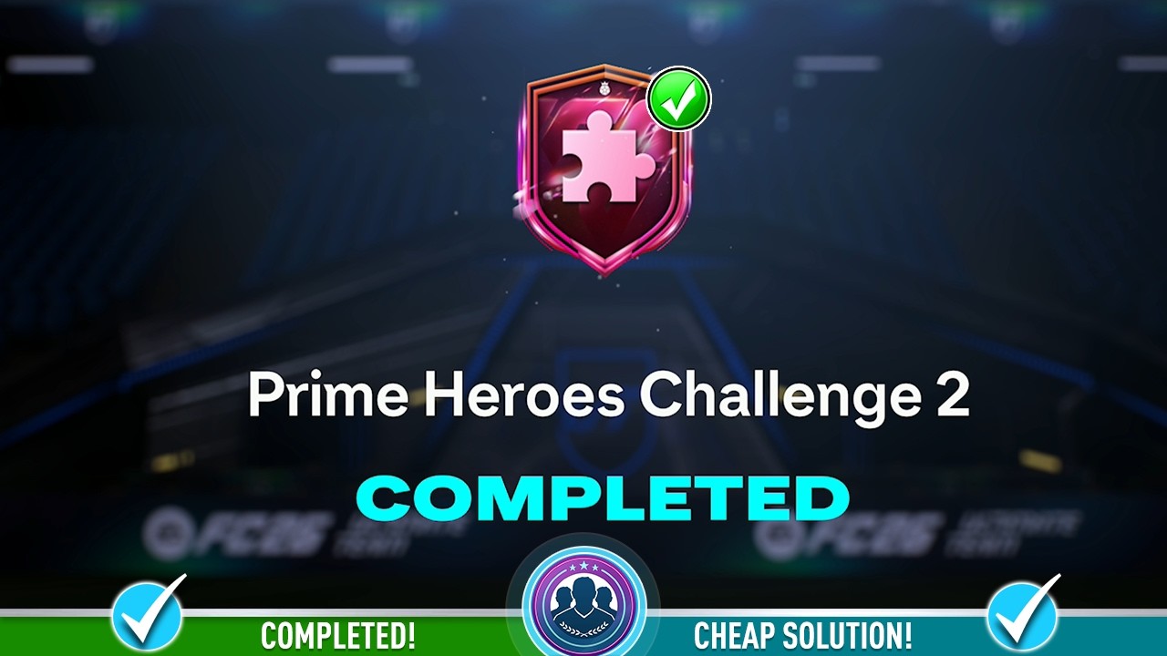 Испытание Prime Heroes 2 SBC пройдено &mdash; дешевое решение и советы &ndash; FC 26