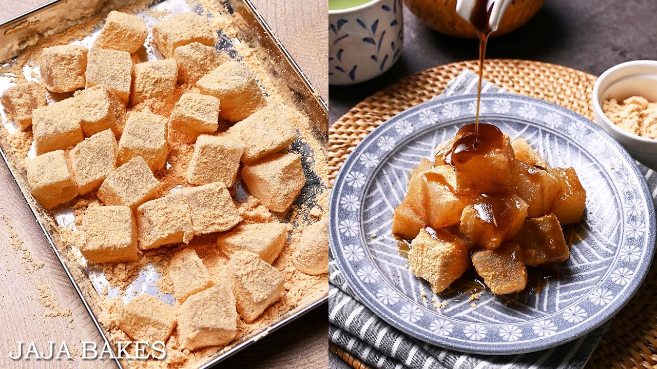 Warabi Mochi | Vegan & Gluten-Free Japanese Dessert | Jaja Bakes