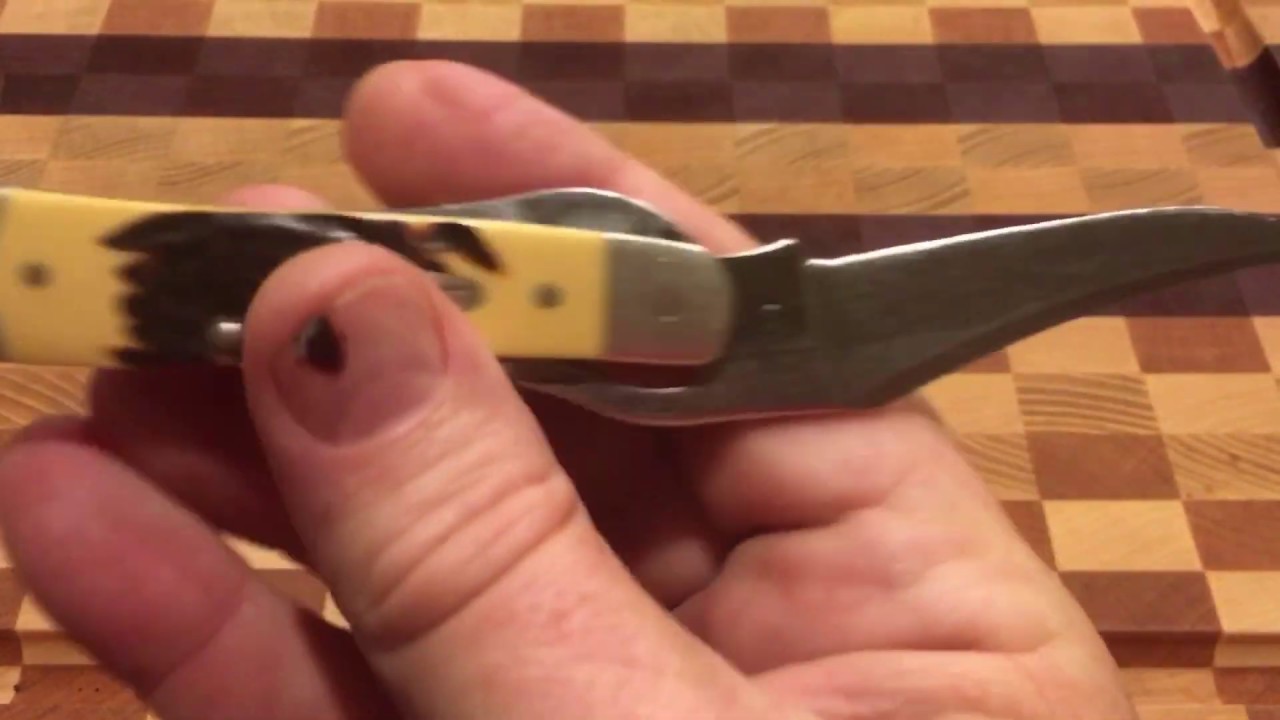 How to open a Case Russlock Pocket Knife