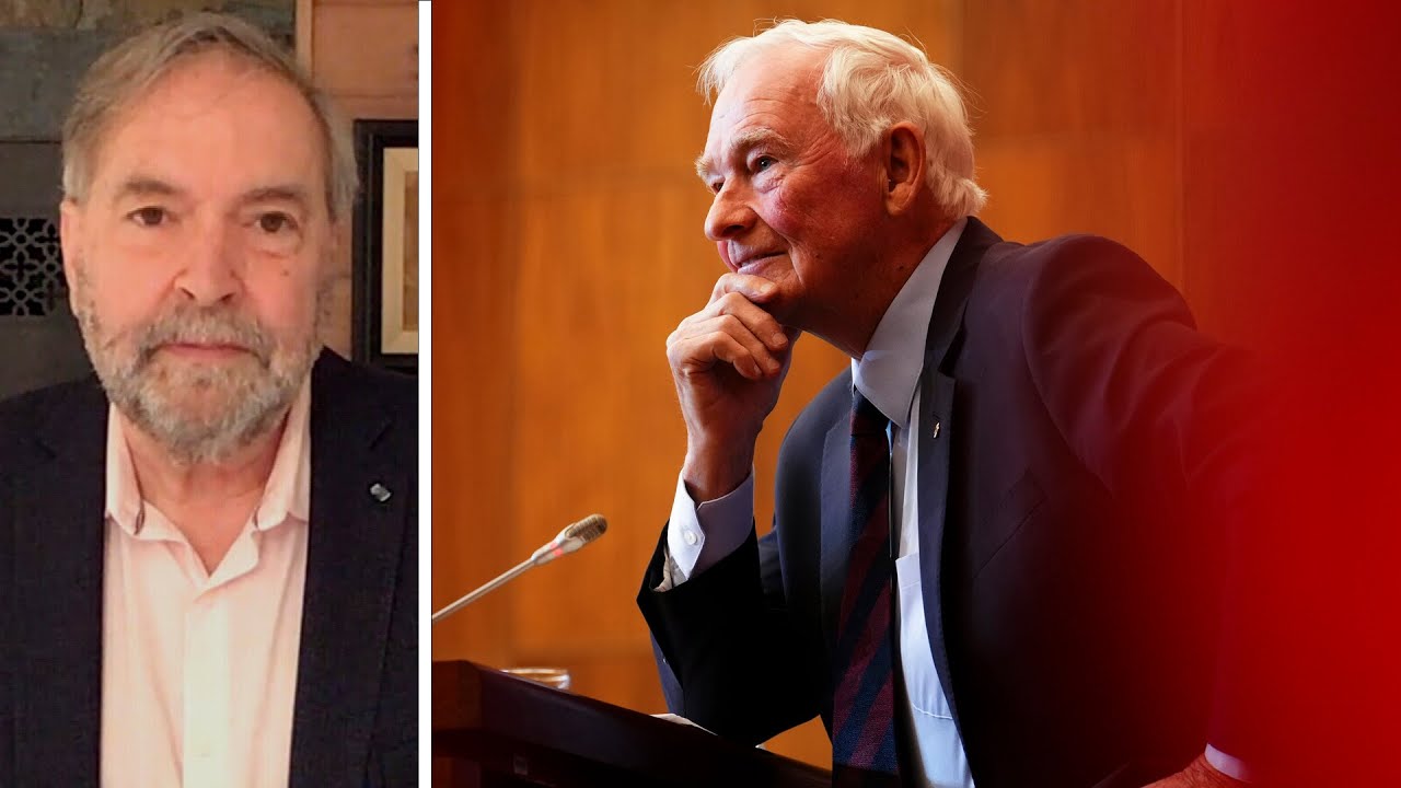 Tom Mulcair critical of David Johnston's recommendation | 