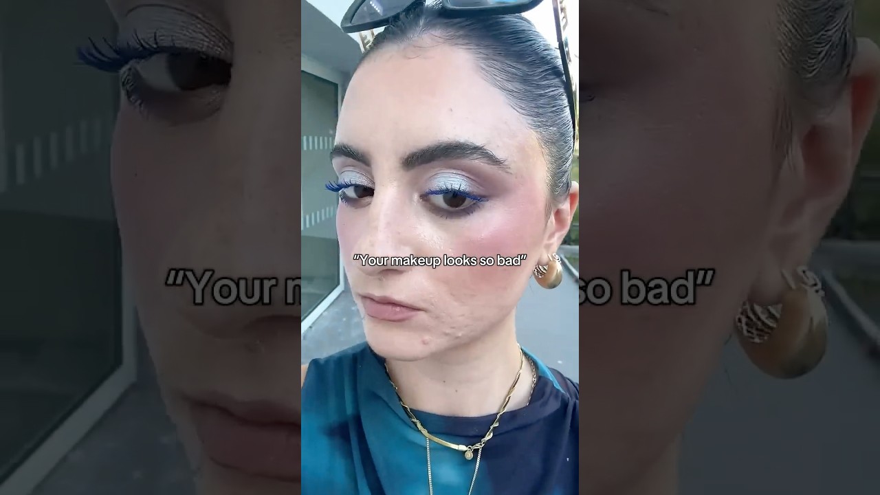 Мой макияж выглядит плохо?😭💄 