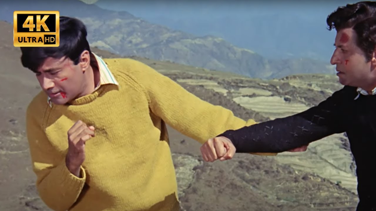 Climax - Main Tera Bhai Hoon - Johny Mera Naam - Dev Anand, Hema Malini, Pran - 4K