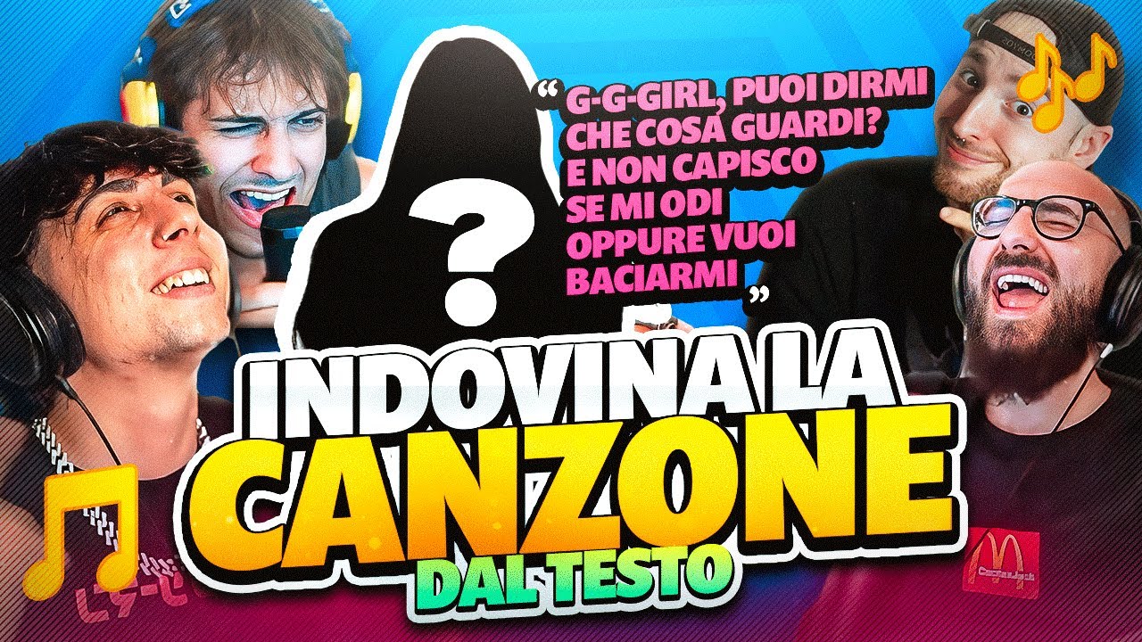 INDOVINA LA CANZONE DAL TESTO!!! Con Blur, Marza e Pesh