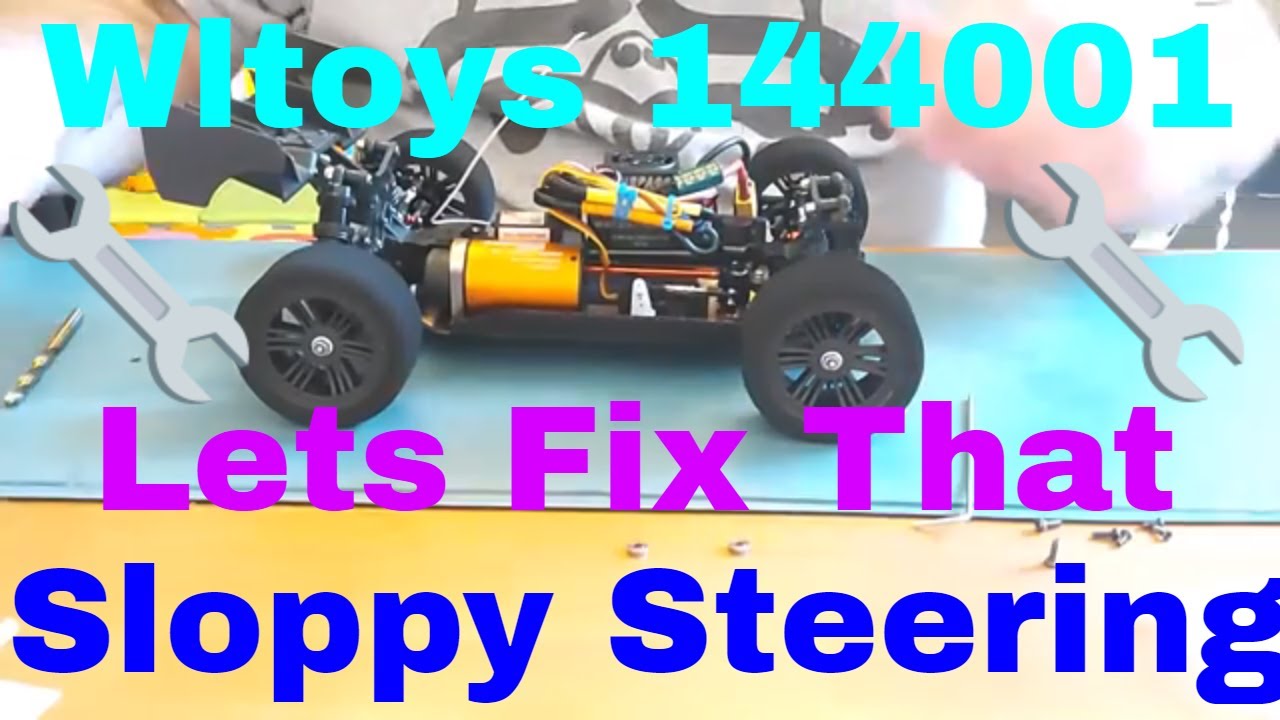 Wltoys 144001 steering modifiation