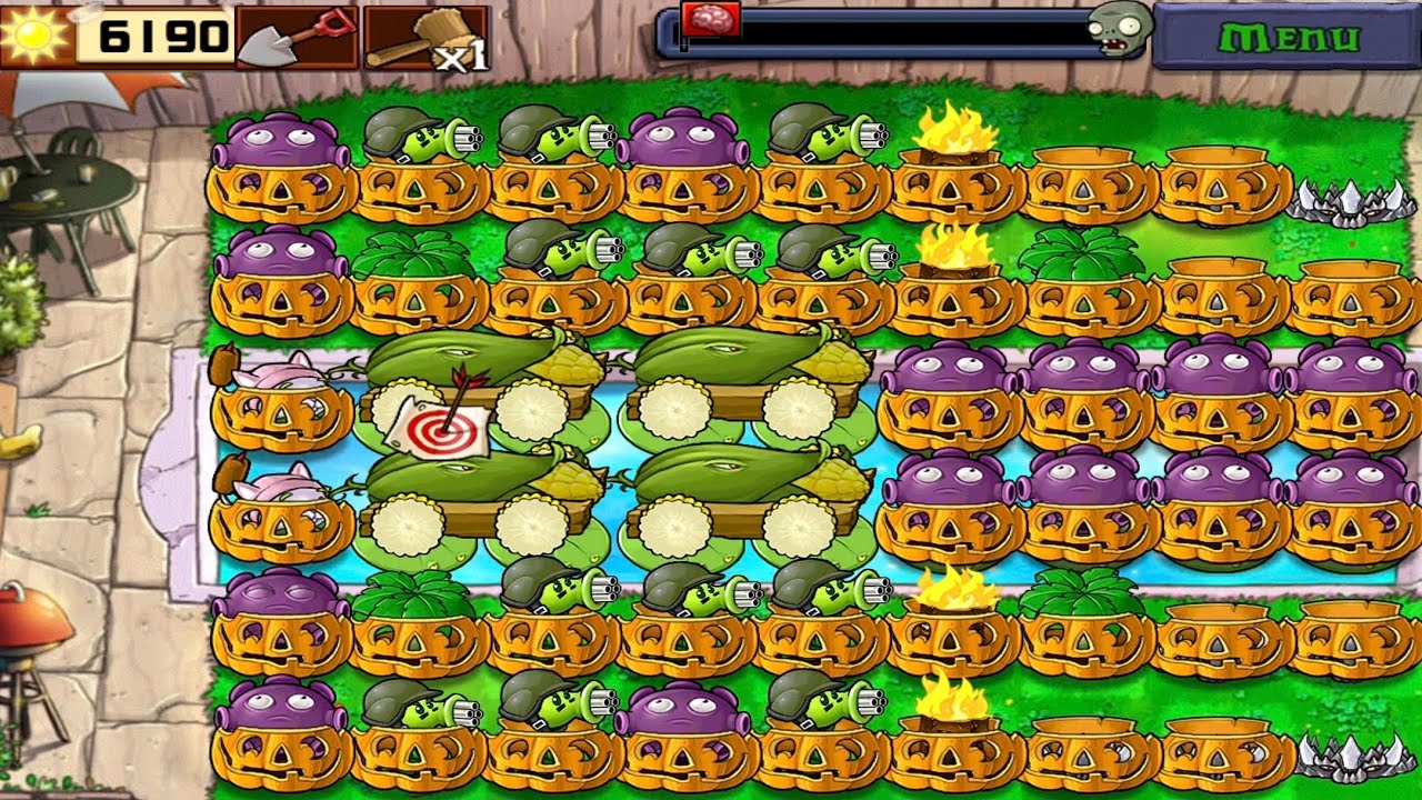 PVZ : Last Stand Endless : 53 - 54 Flags Completed