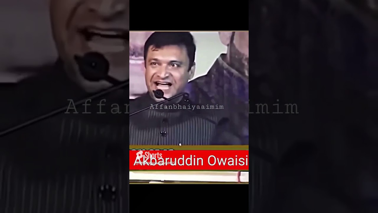Akbaruddin Owaisi Vs T Raja Singh | #aimim #trending #akbaruddinowaisi #affanbhaiyaaimim #shorts