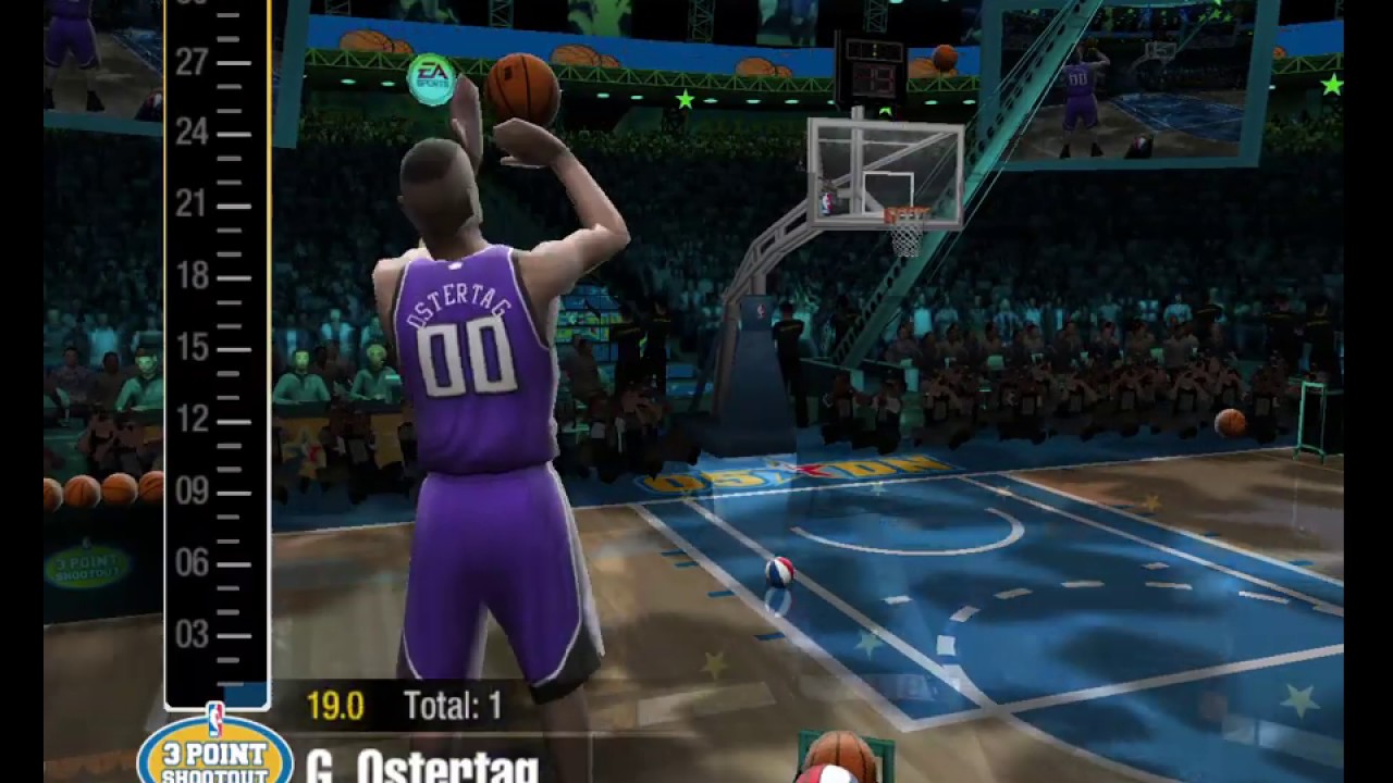NBA LIVE 2005 2020 Concurso de Triples de Jugadores Torpes