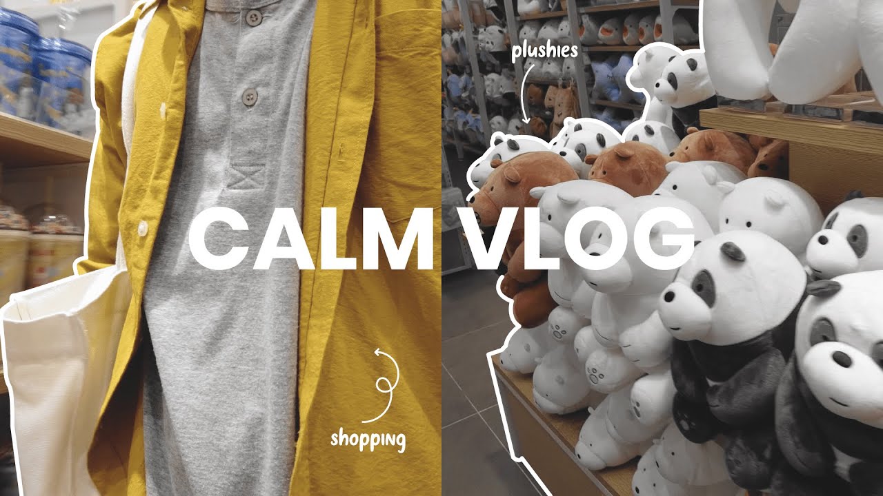 calm vlog | shopping haul & relaxing days
