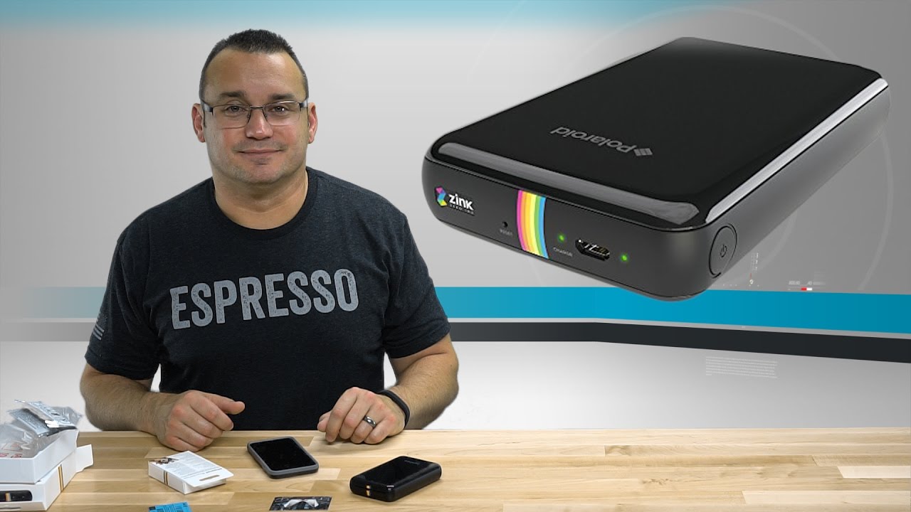 Polaroid ZIP Mobile Printer Unboxing & Setup