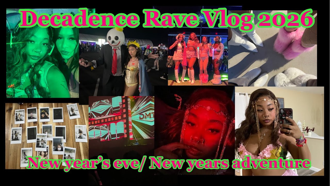 Decadence Rave Vlog 2026✨| Goddess Vibez 