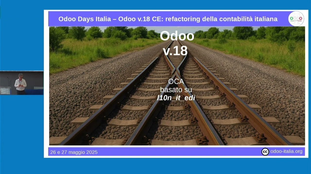 Refactoring della contabilità italiana - Odoo v. 18 CE
