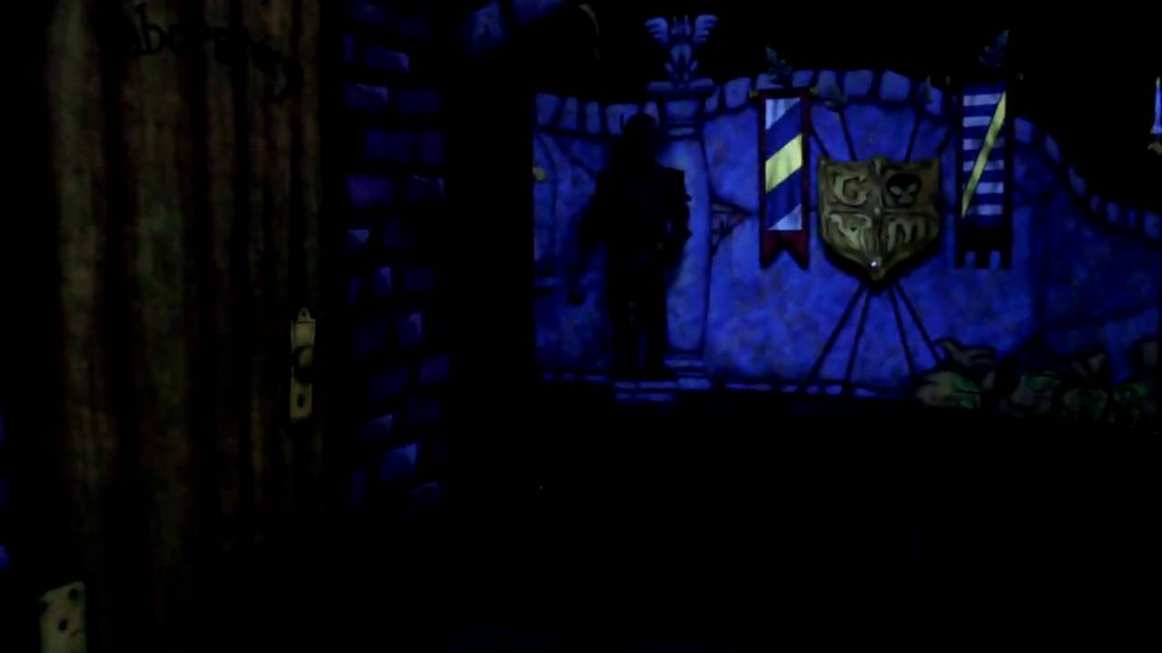 Inside of the Scooby Doo Castle at Canada's Wonderland