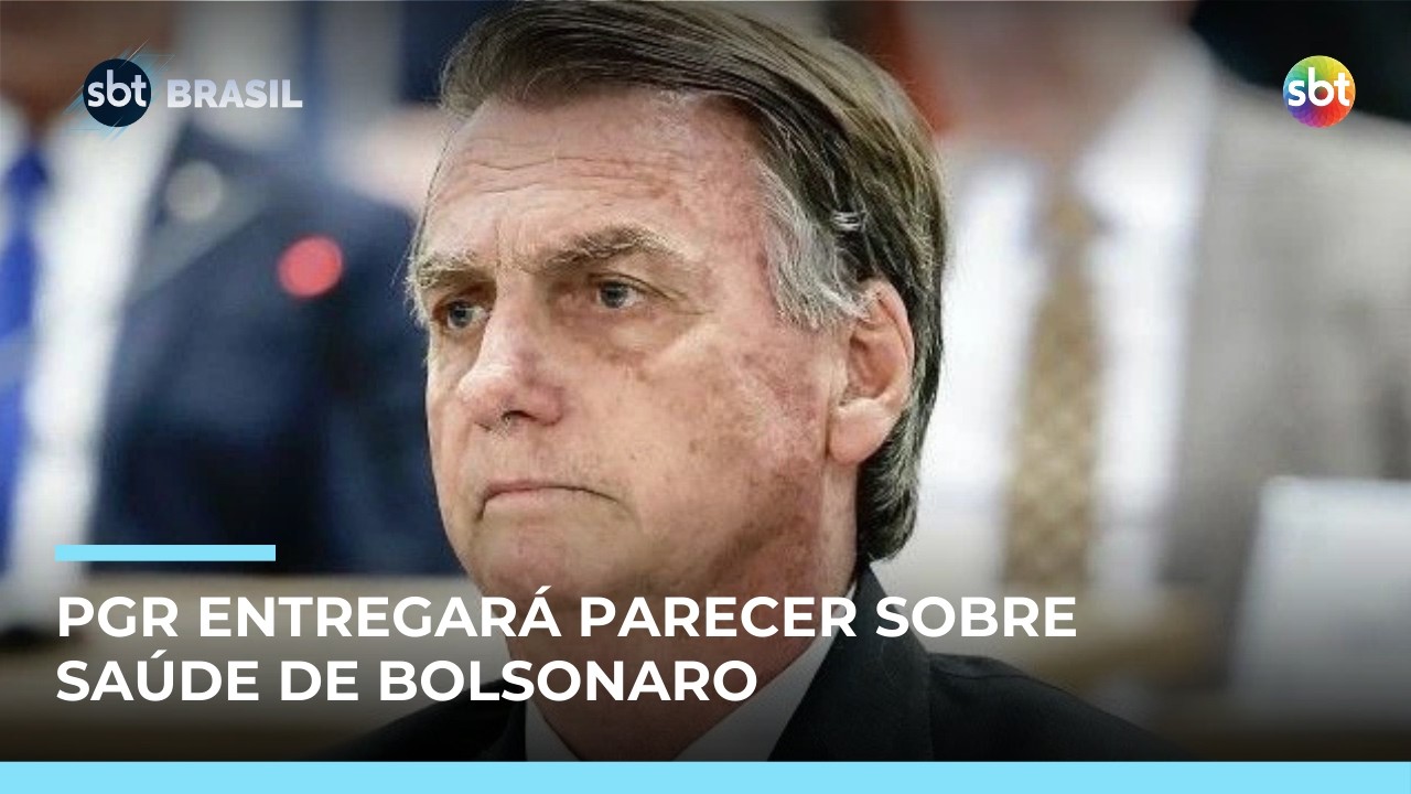 PGR envia ao STF parecer sobre saúde de Jair Bolsonaro na Papudinha | #SBTBrasil