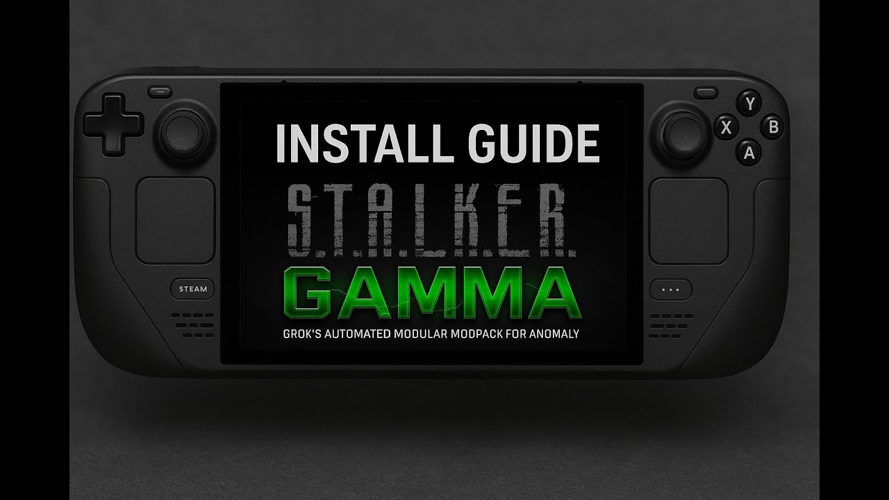 S.T.A.L.K.E.R. G.A.M.M.A. Easy Install Guide on the Steam Deck (GOG Version)