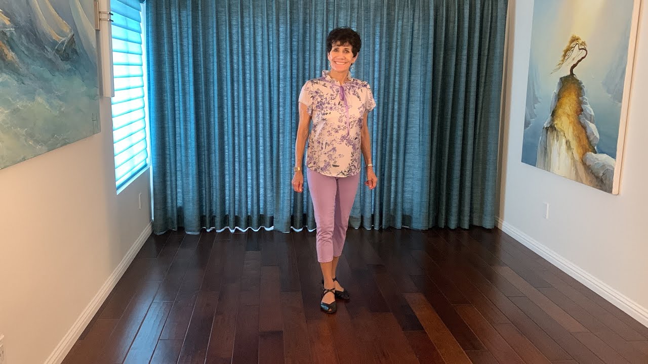 Liar line dance demonstration and tutorial by Stephie