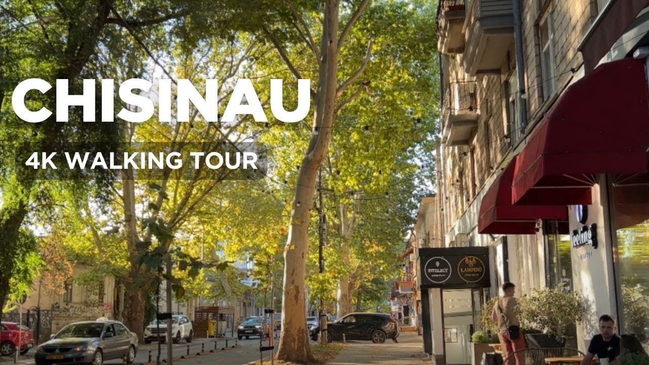 4K Walking Tour in Chisinau, Moldova 🇲🇩 - September 2025