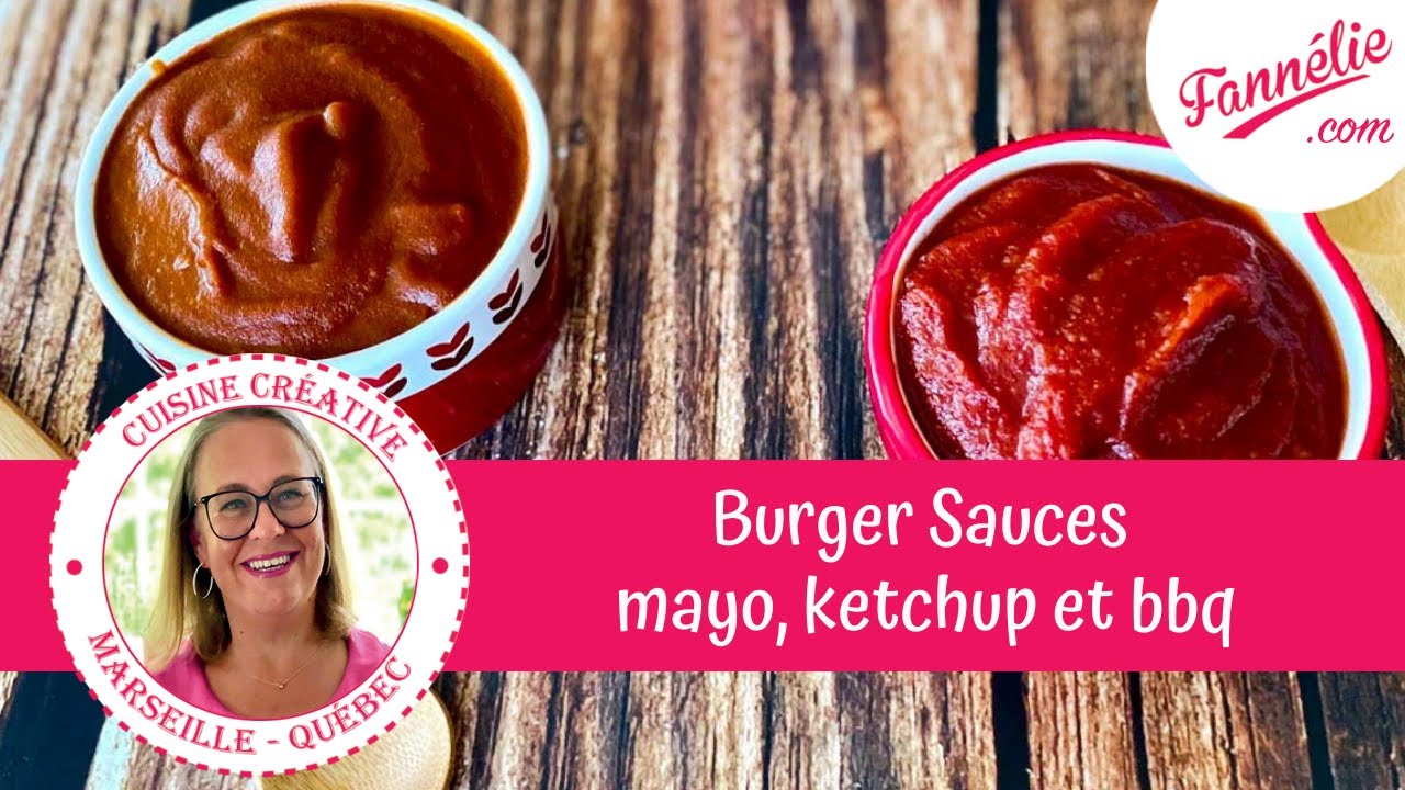 LIVE &deg; 45 | Burger Sauces : mayo, ketchup et bbq