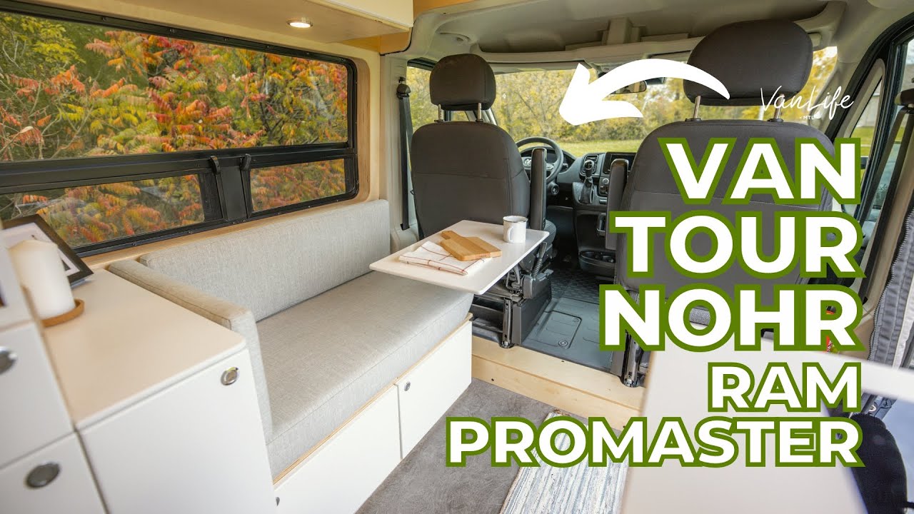 VAN TOUR - NOHR - Douche Fantôme - Ram Promaster Extended - Vanlife MTL