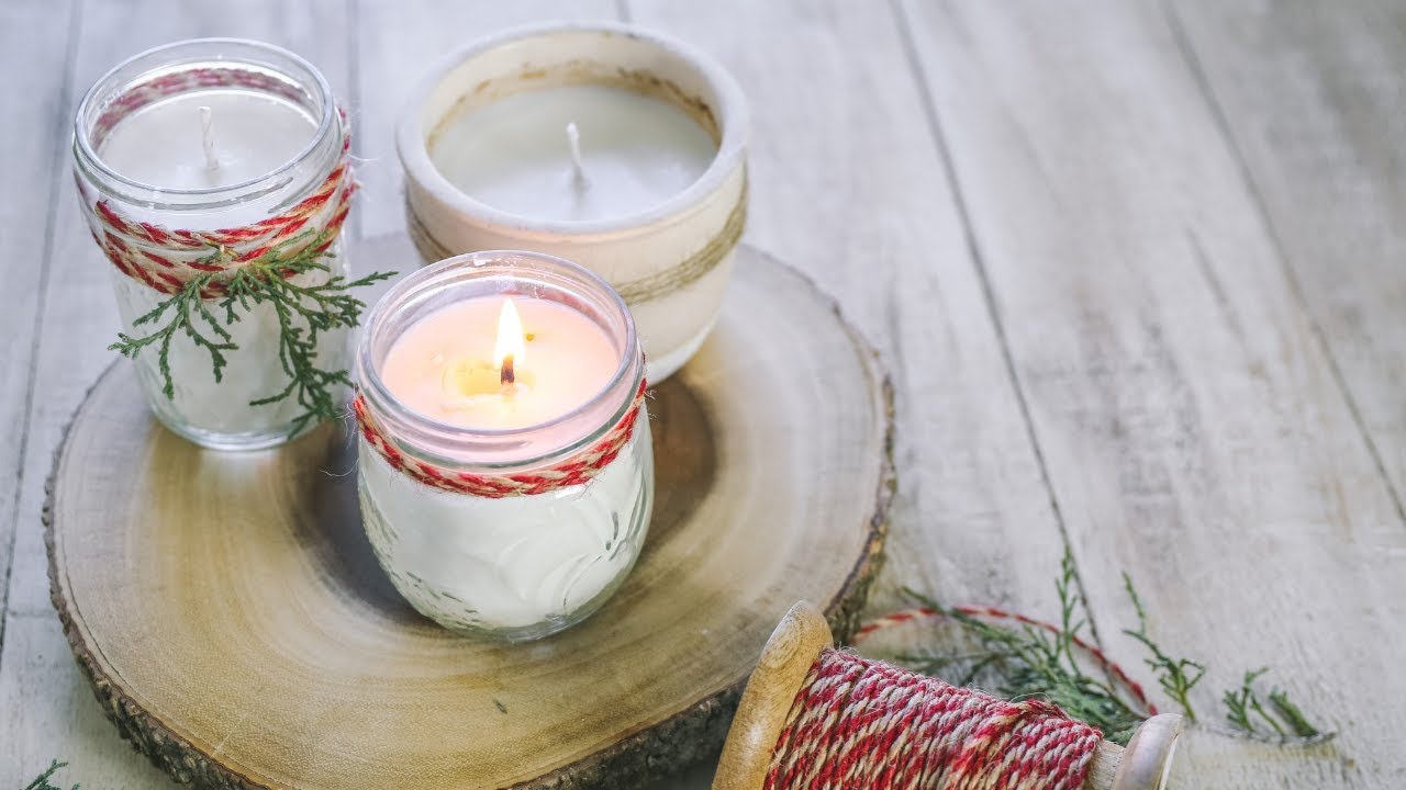 DIY Soy Candles (for less than $2 each!)