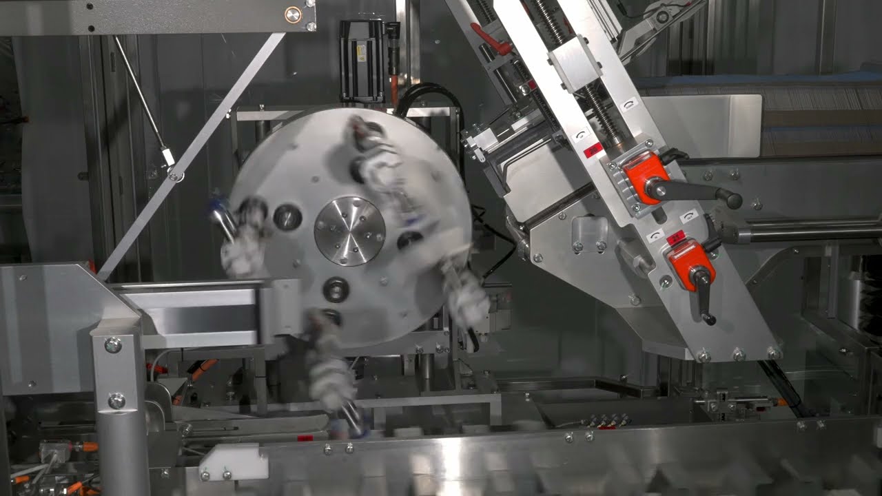 Horizontal Cartoner for Powder Stick Packs | PMI KYOTO Packaging Systems