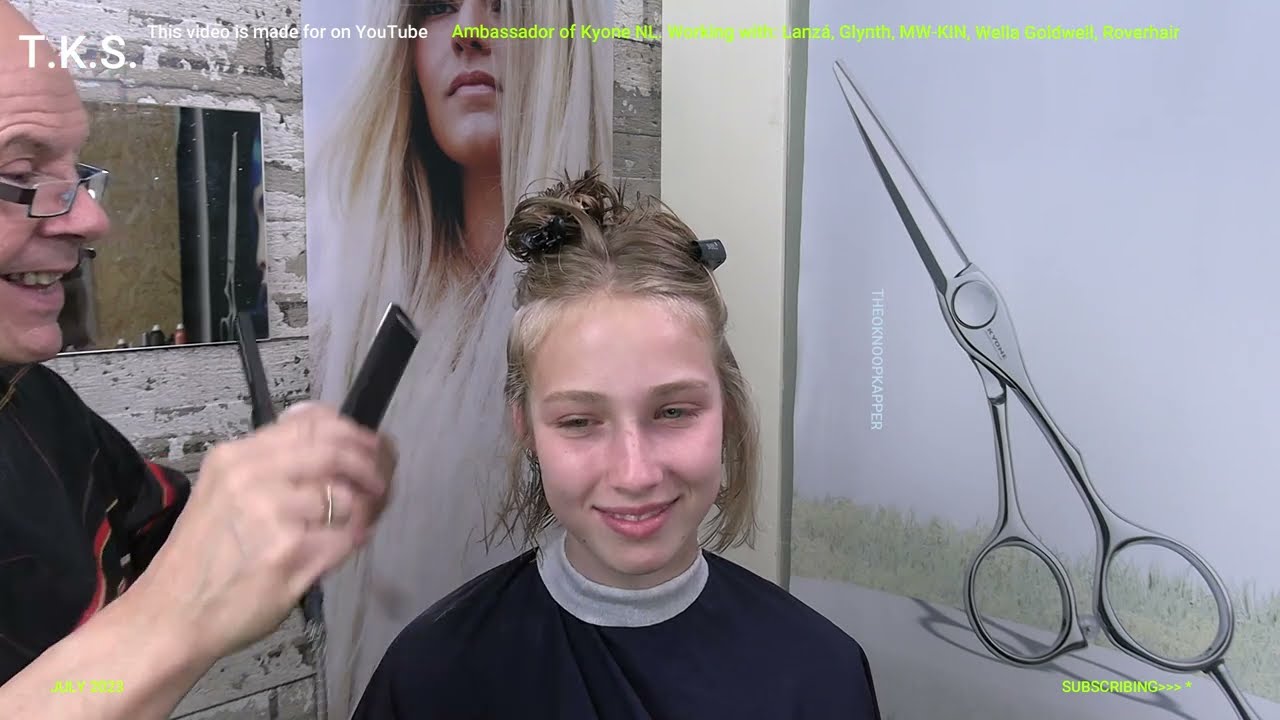 I'm going from a BOB to a feminine short PIXIE hairstyle in *COOL COLOUR* Julia by T.K.S.