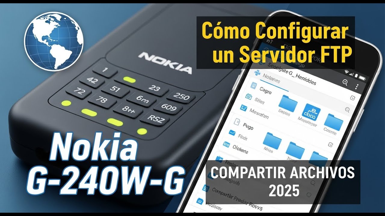 como configurar servidor ftp en modem Nokia G-240W-G